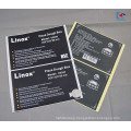 art paper self adhesive purchasing label stickers with ROHS tag printing